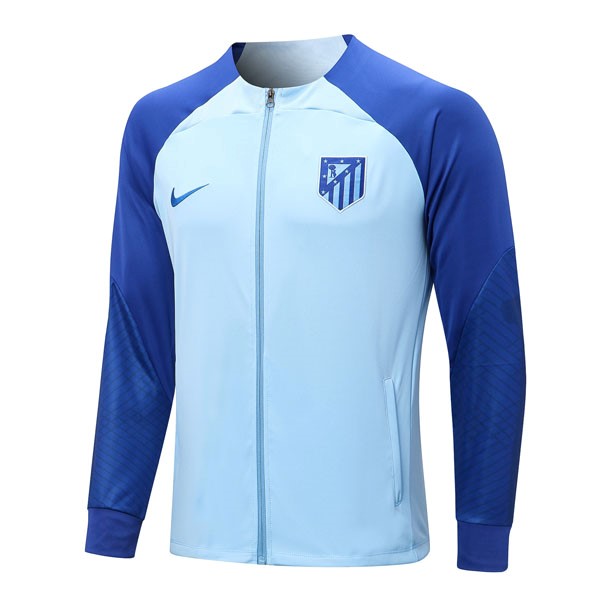 Sweatjacken Atletico Madrid 2023 Blau